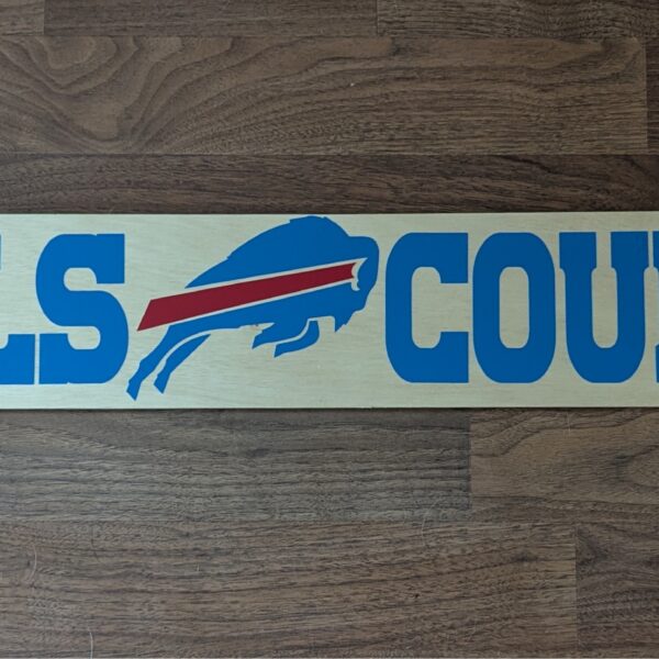 Buffalo Bills Country sign